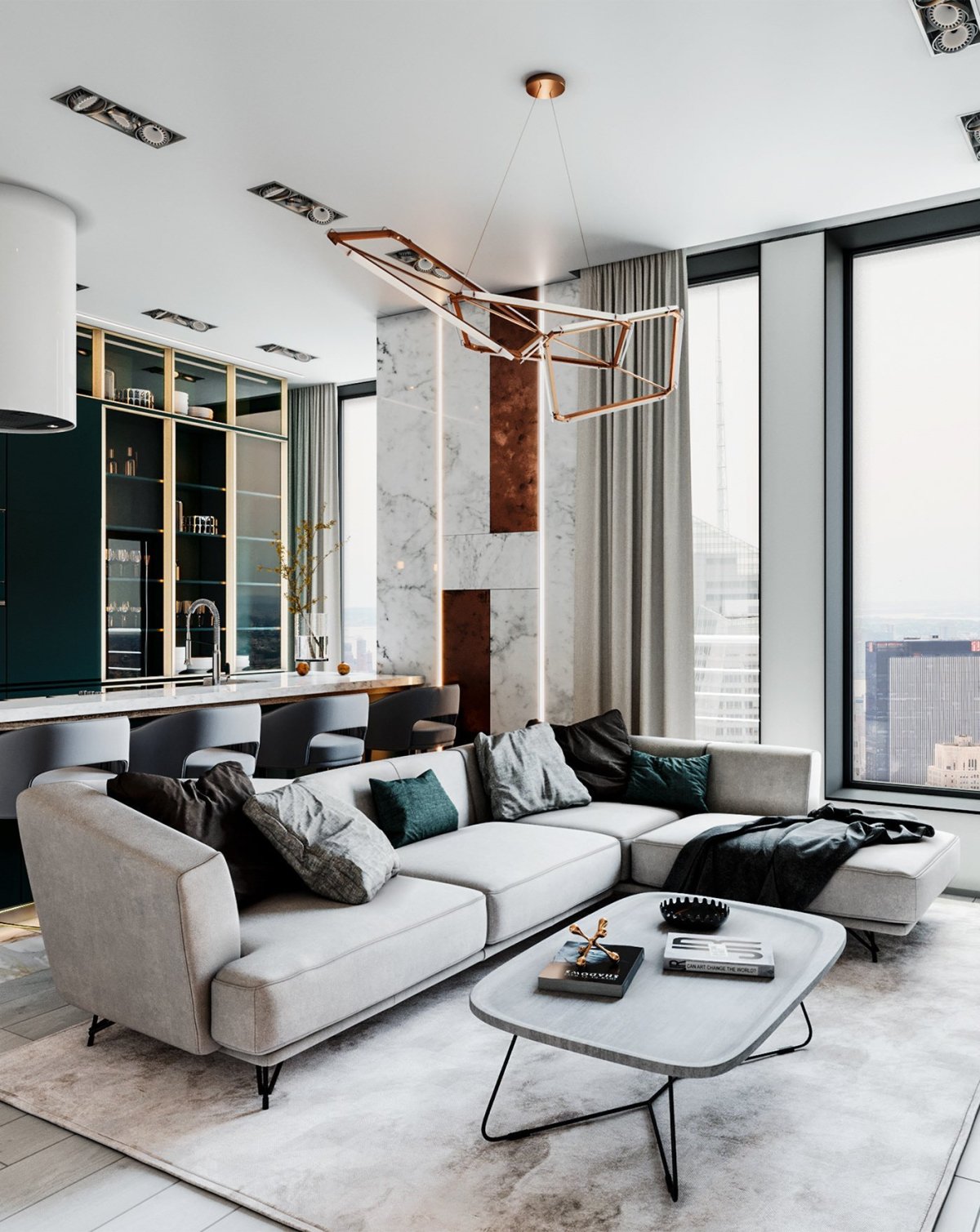 Нью-йоркский стиль в интерьере