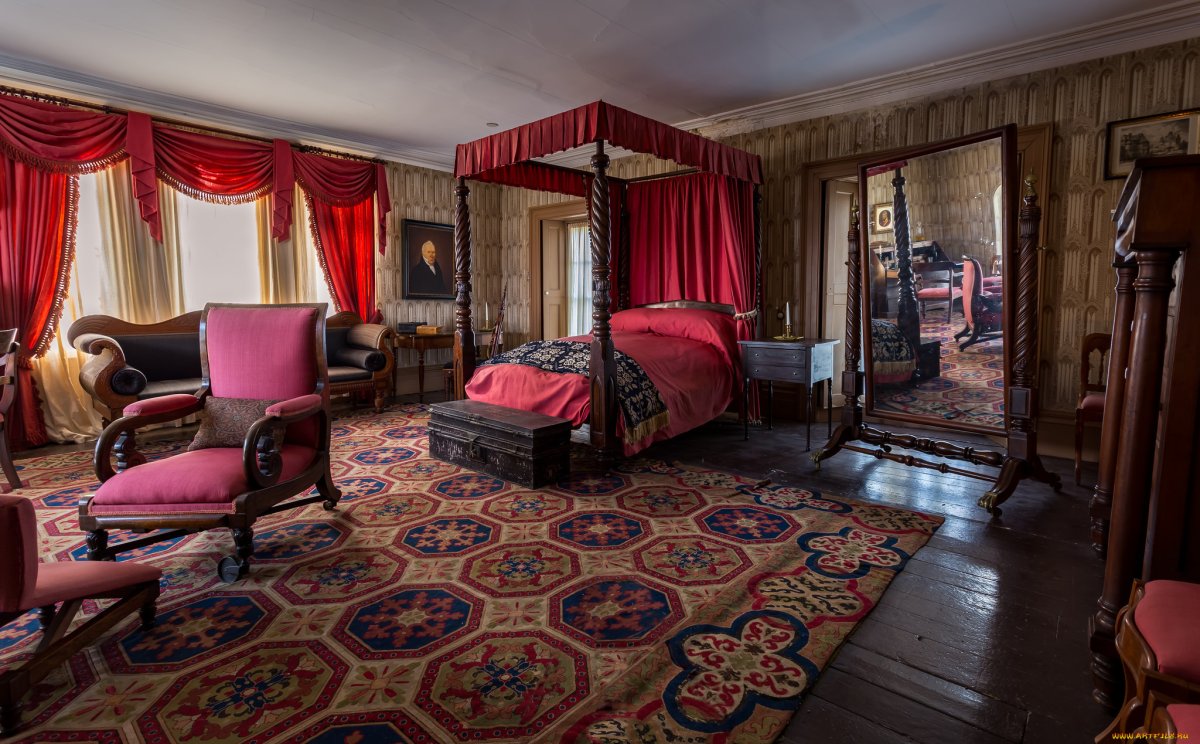 Интерьер спальни Будуар