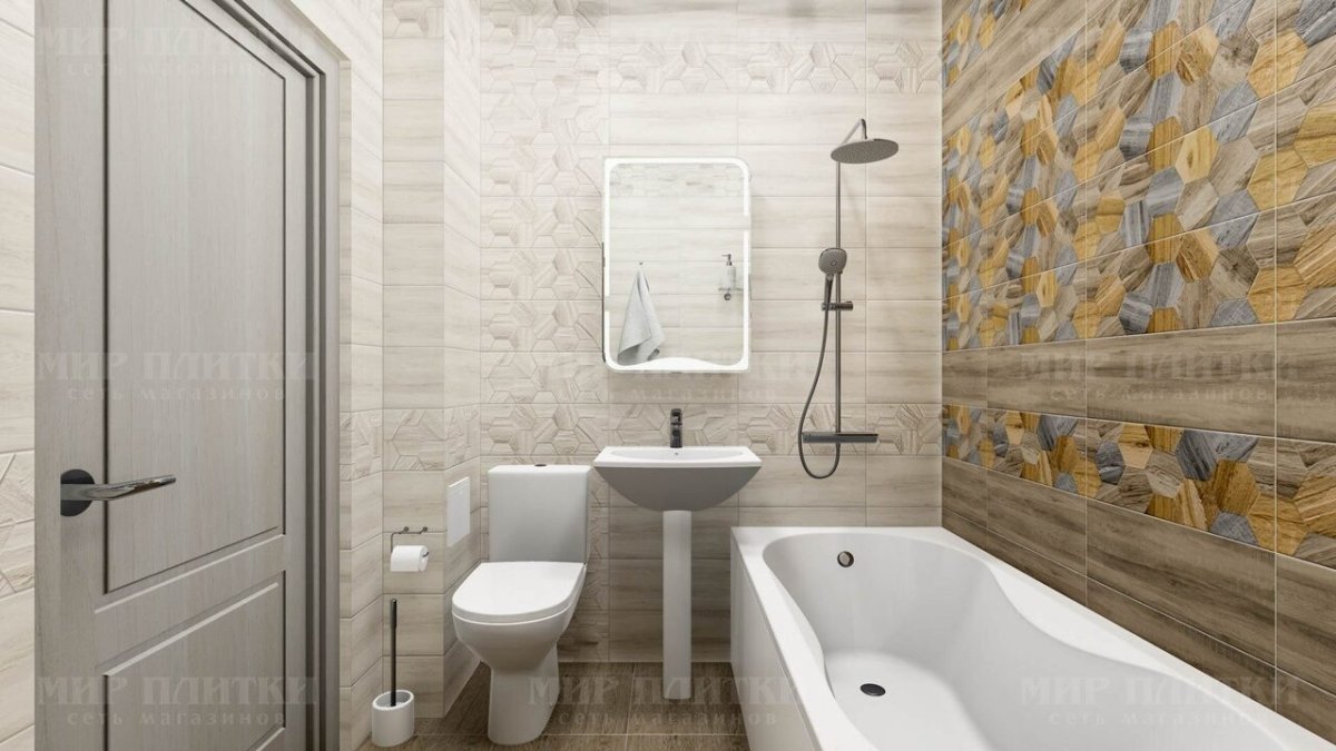 Плитка настенная миф