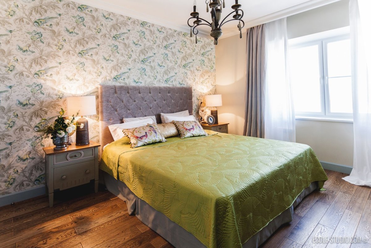 Спальня Прованс в интерьере