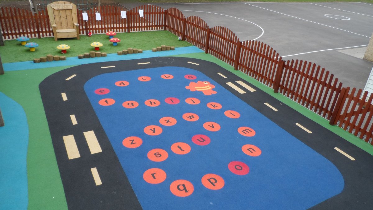 Тартан для детской площадки