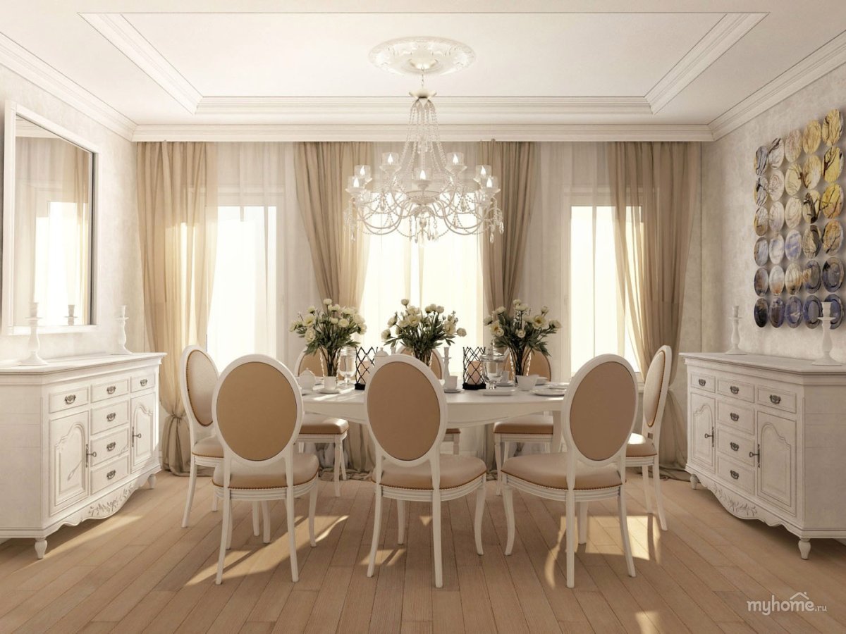 Штукатурка в стиле Неоклассика