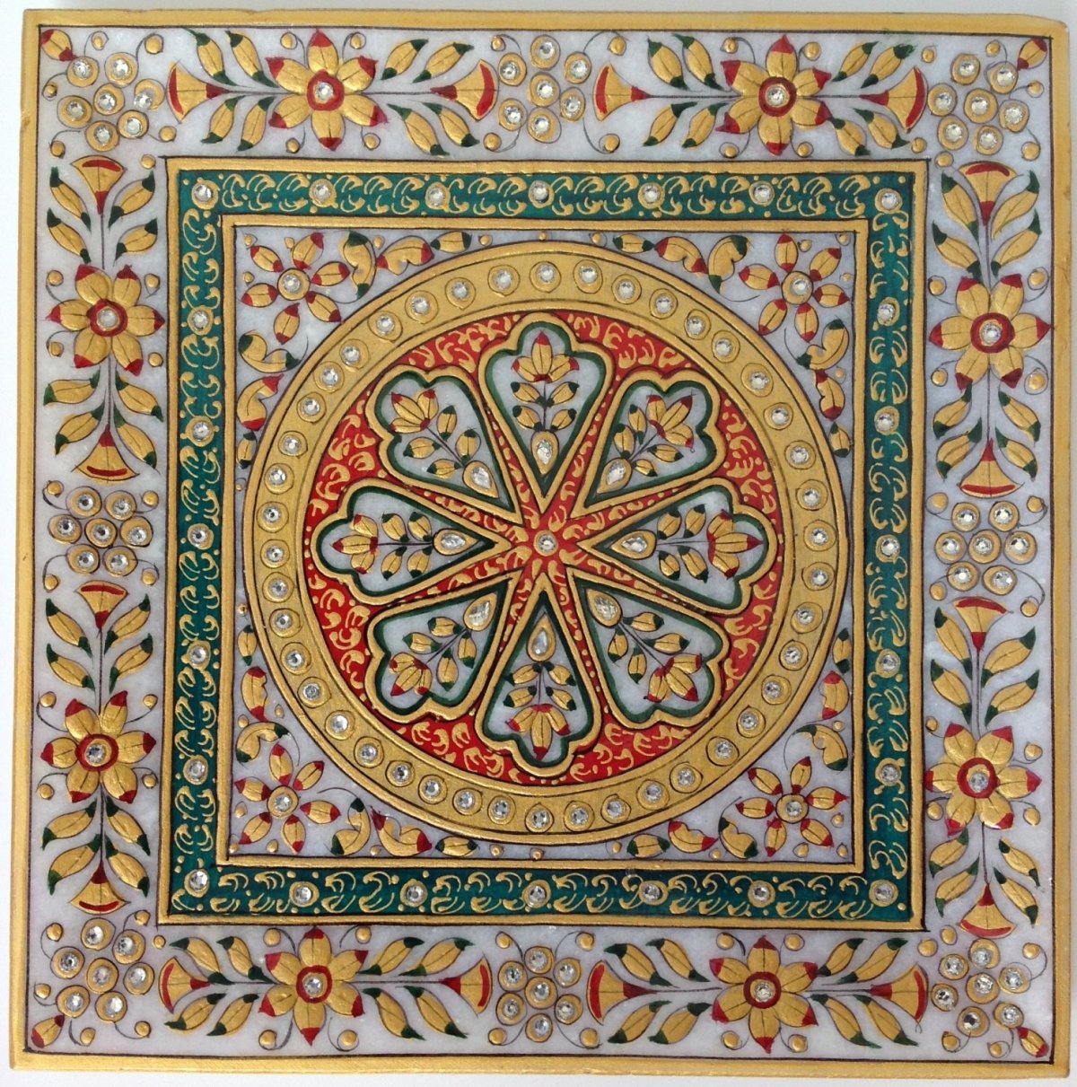 Индийский стиль искусство плитка