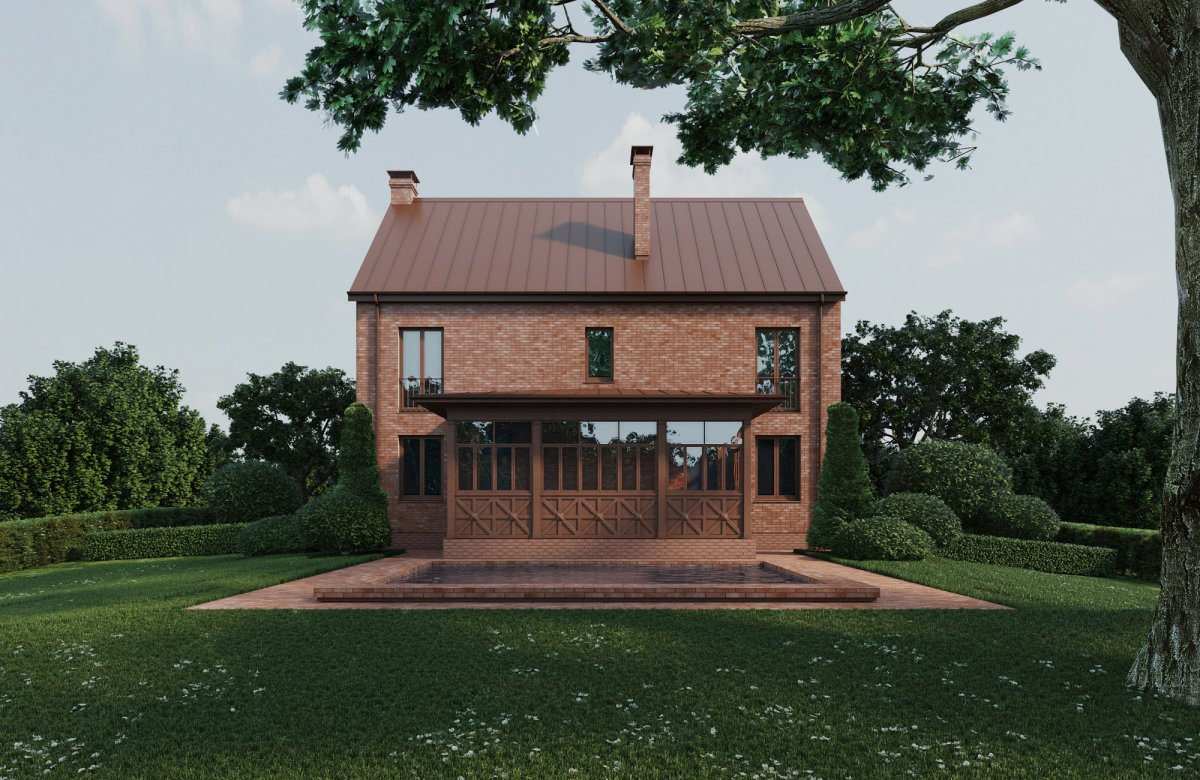 Архитектурное бюро домов в английском стиле