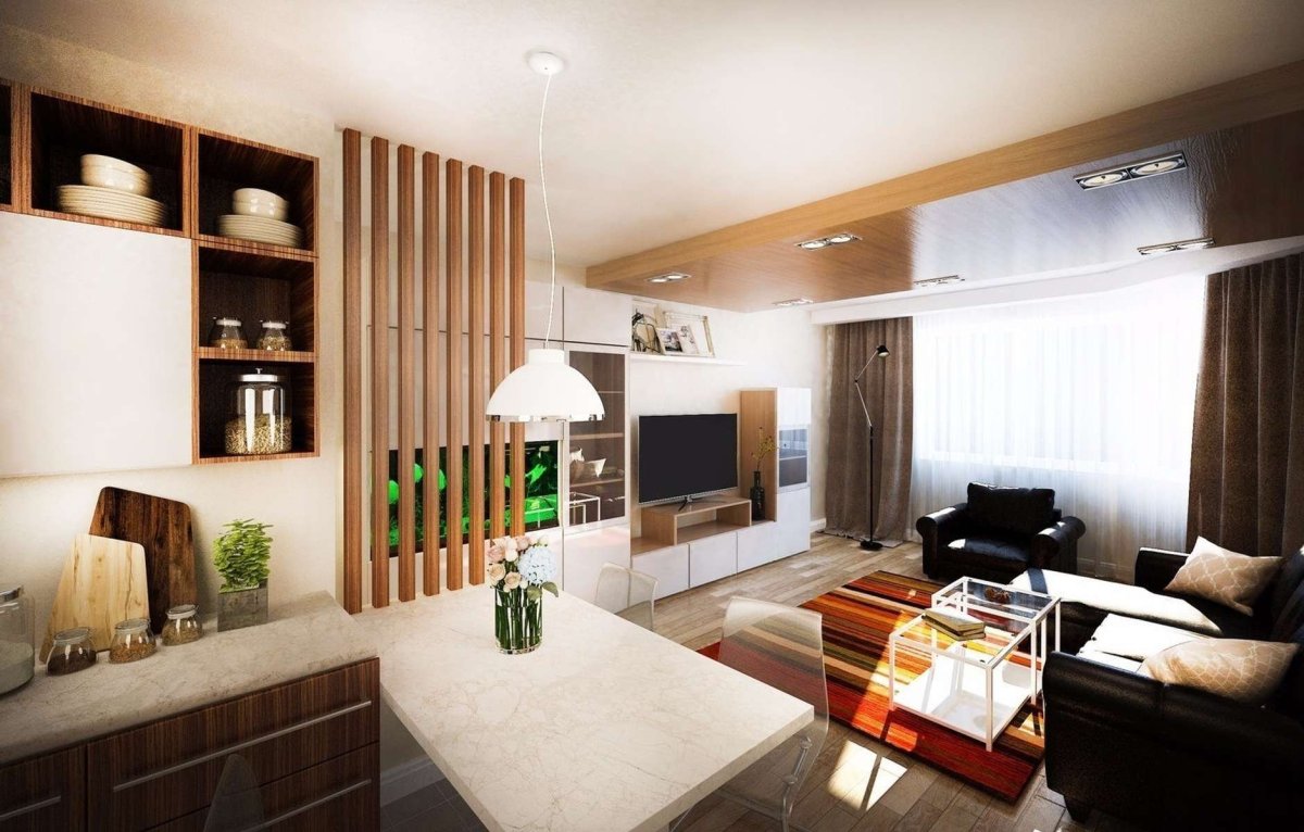 Визуализация интерьера коридор