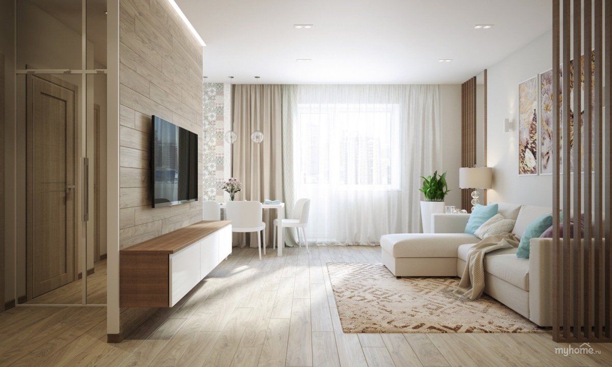 Дизайн квартиры 60 м2