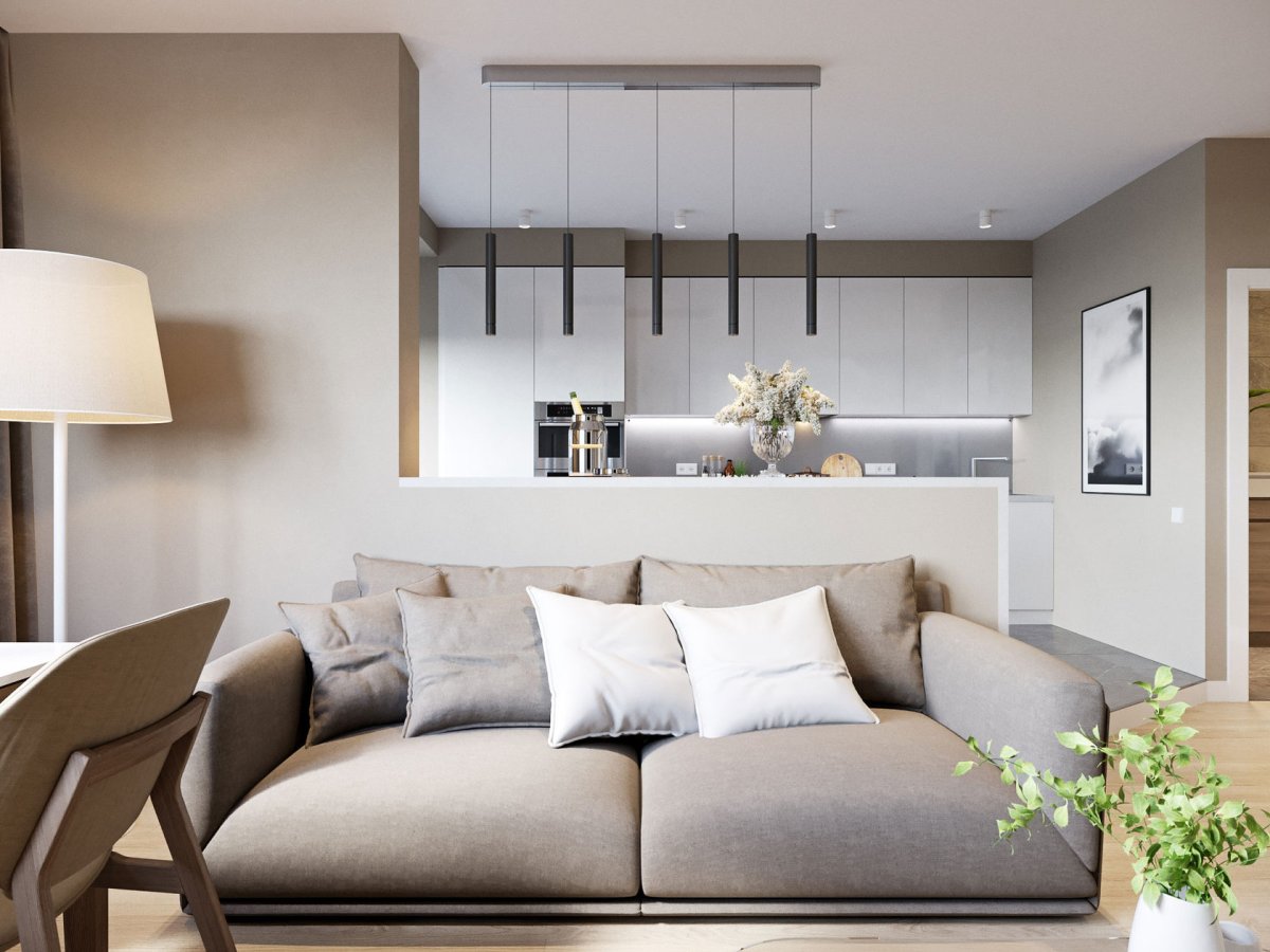 Интерьер двухкомнатной квартиры