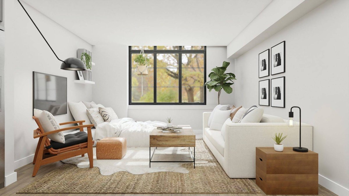 Стильная современная спальня