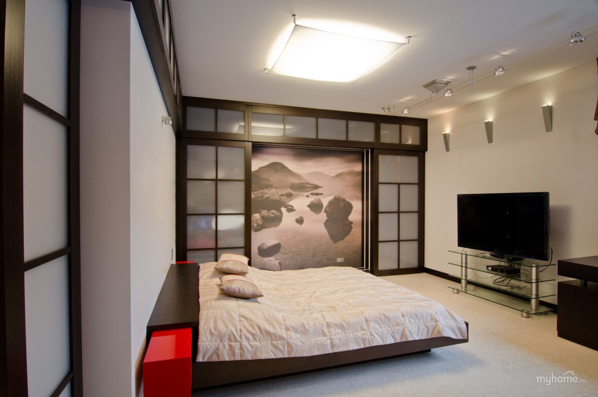 Стиль Джапанди в интерьере кухни