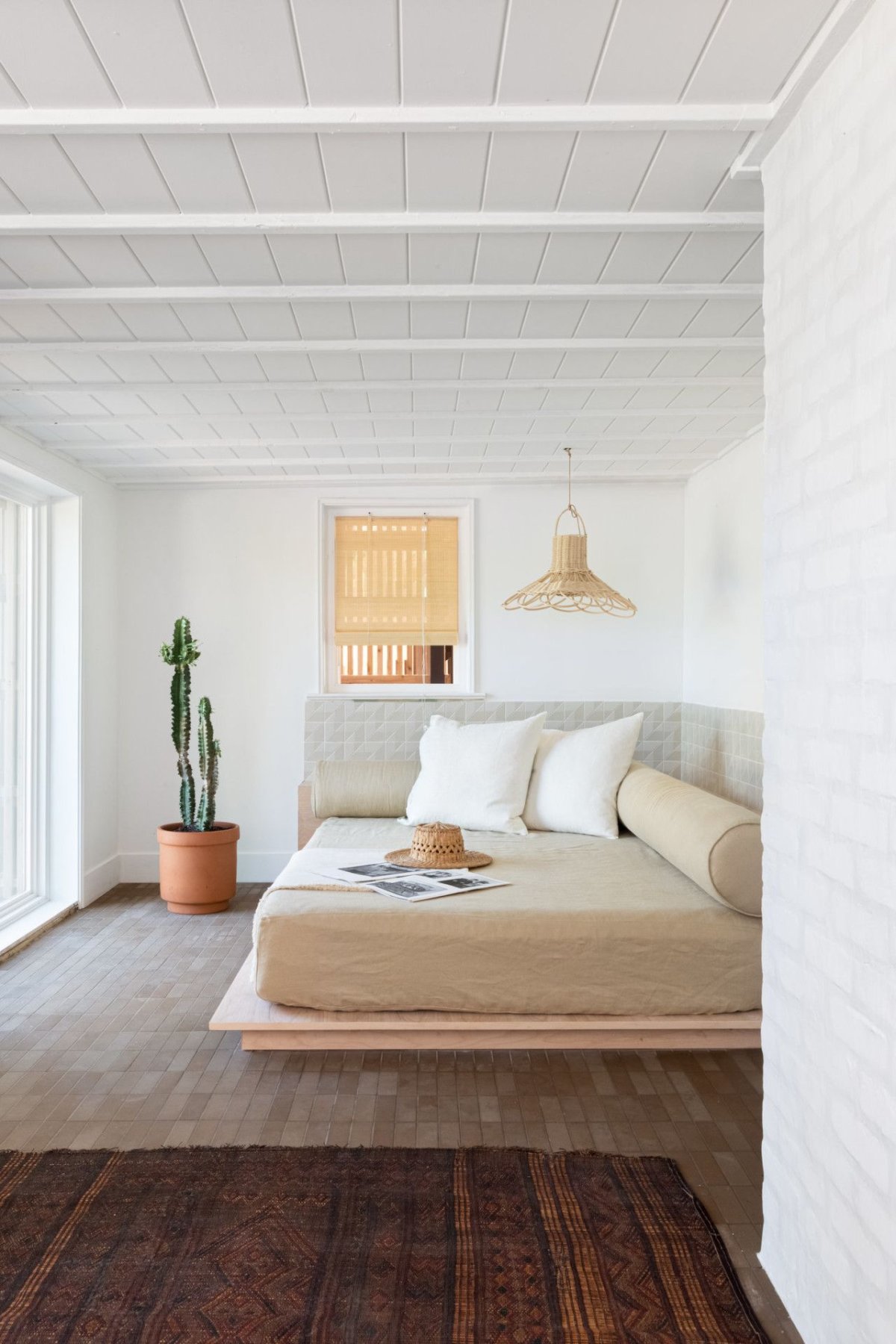 Гостиная в стиле японского Джапанди