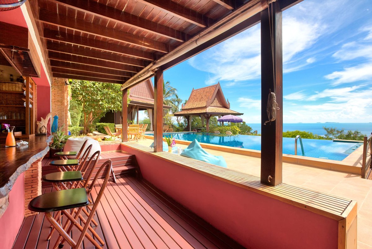 Квартира в тайском стиле