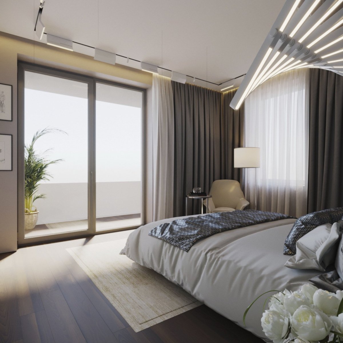 Спальная комната для родителей