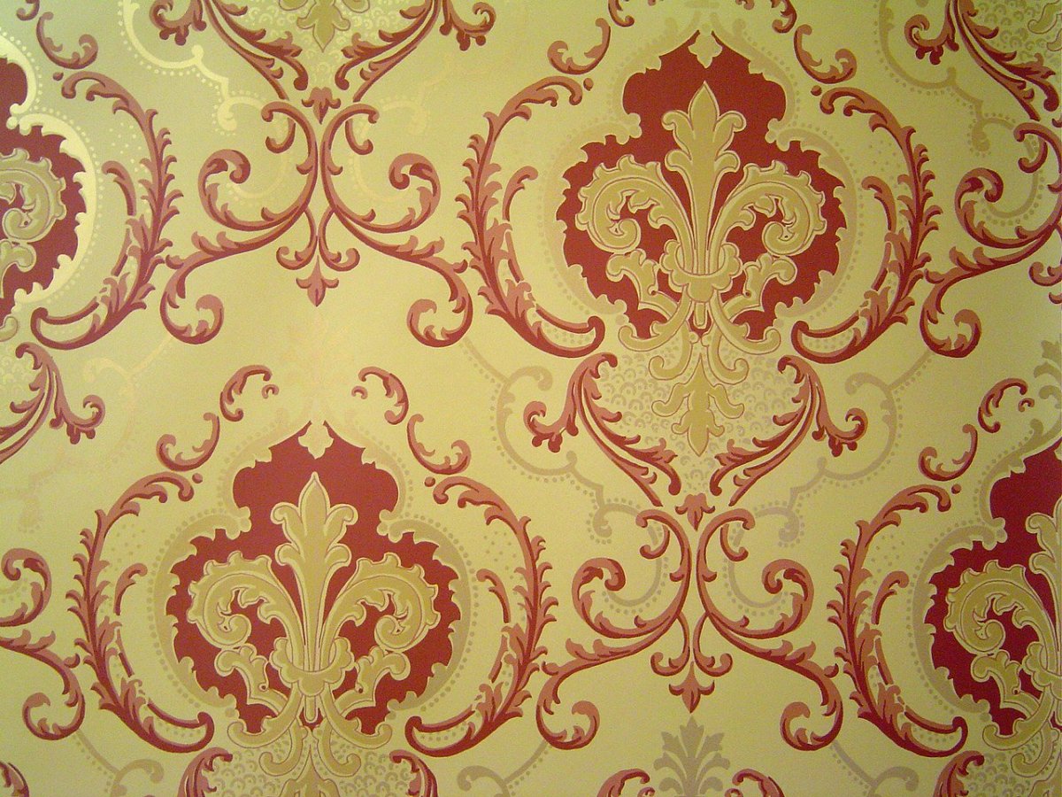 Фон в стиле рококо