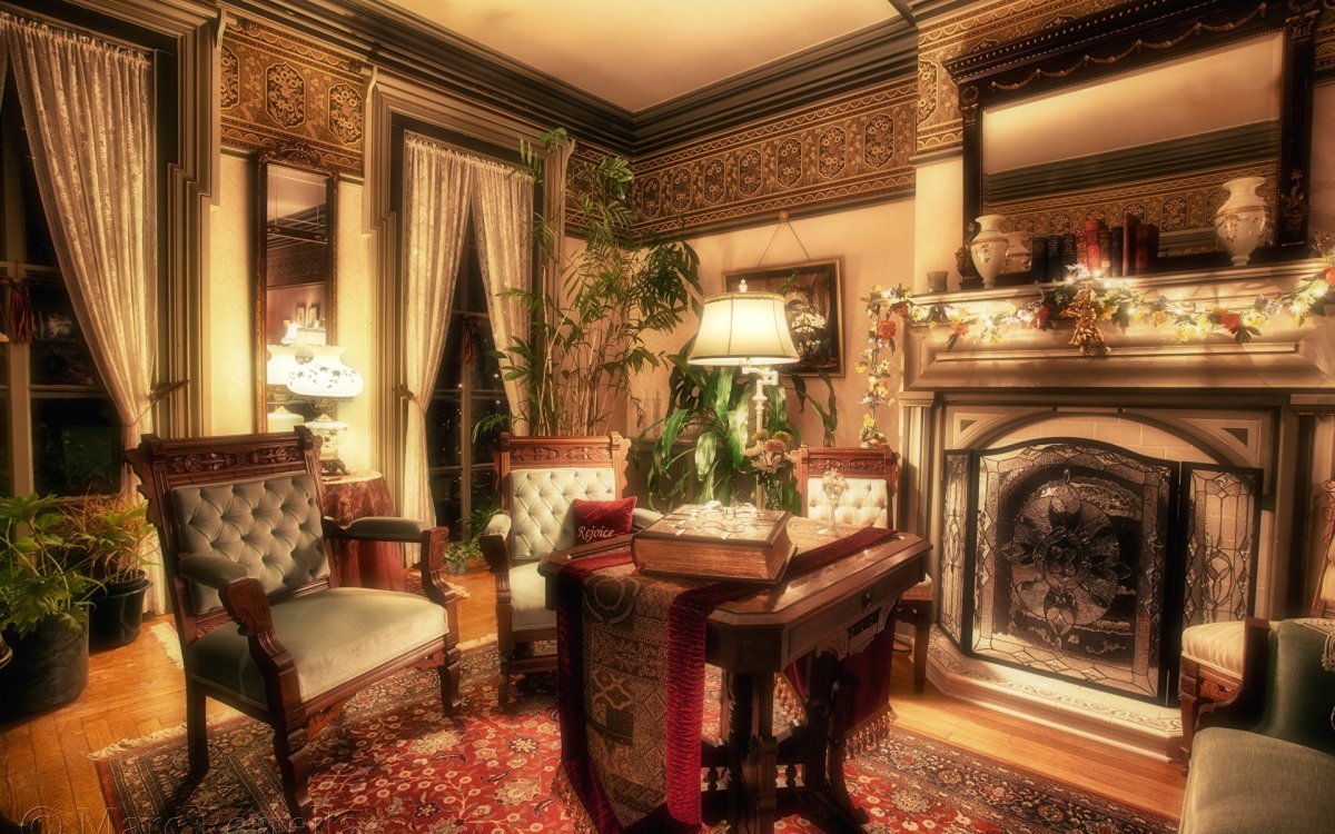 Аниме Шерлок Холмс комната