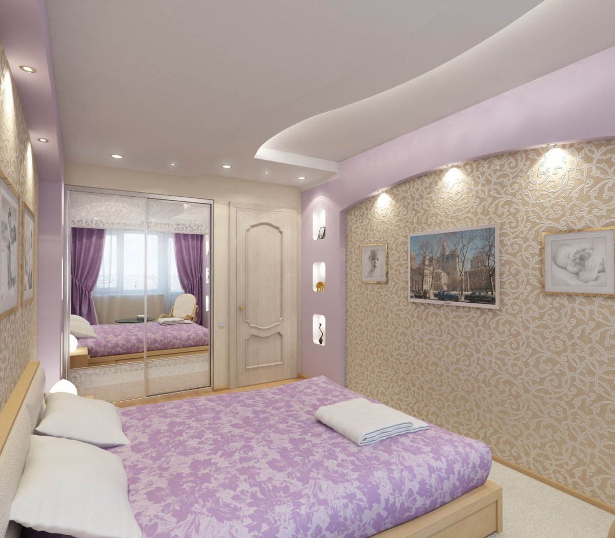 Стильная детская комната для двоих