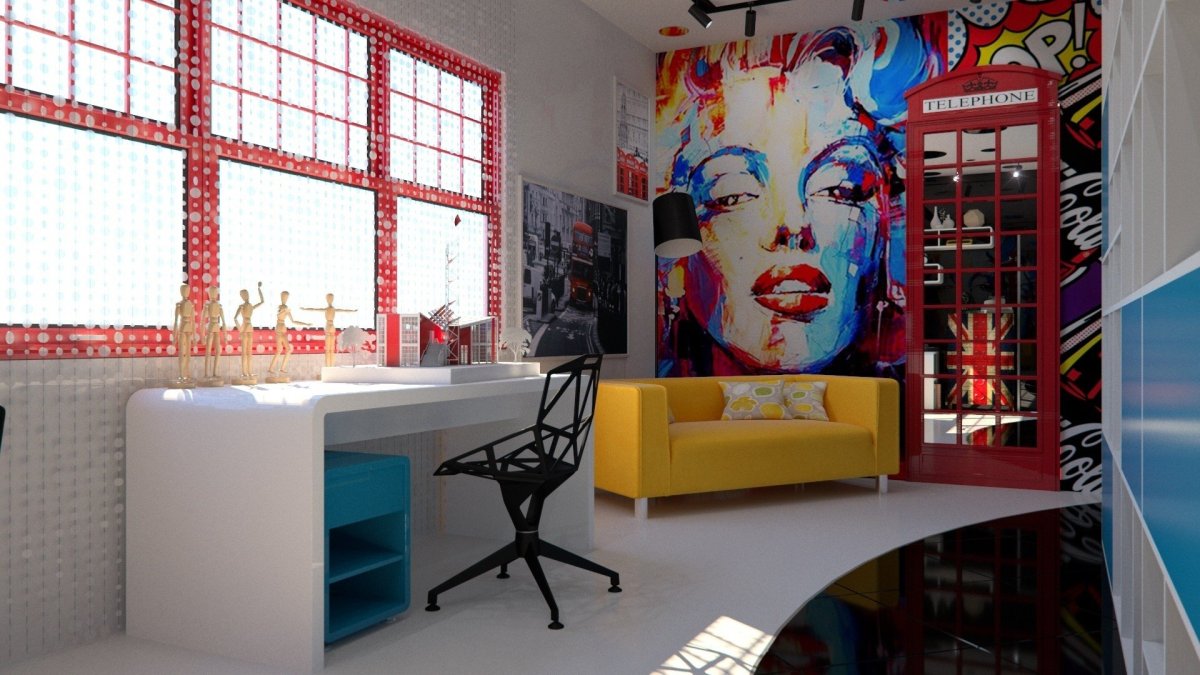 Ресторан в стиле Энди Уорхола