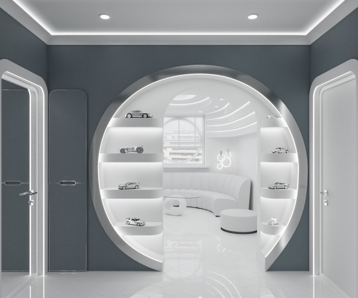 Закругленные стены