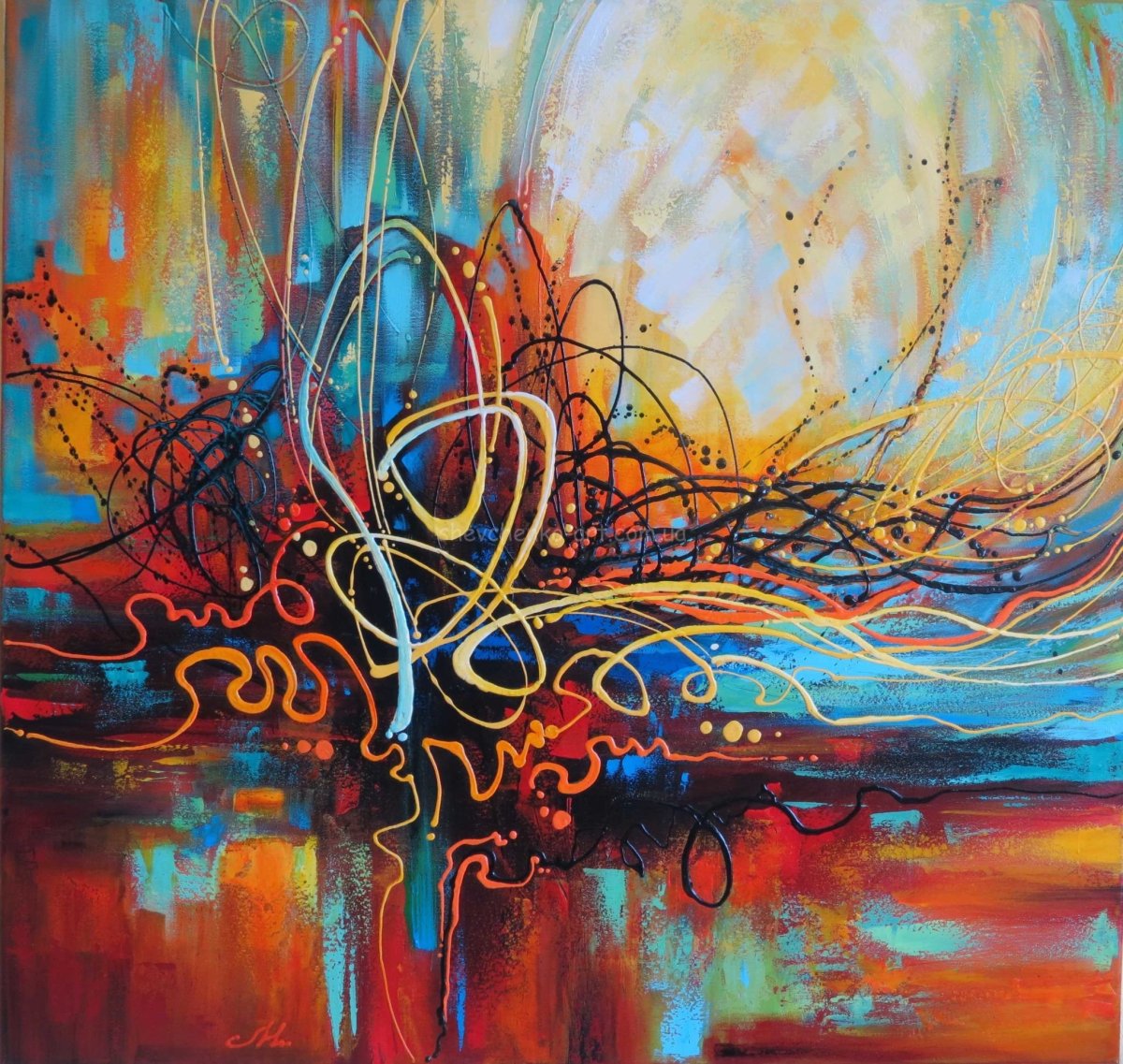 Картина абстракт