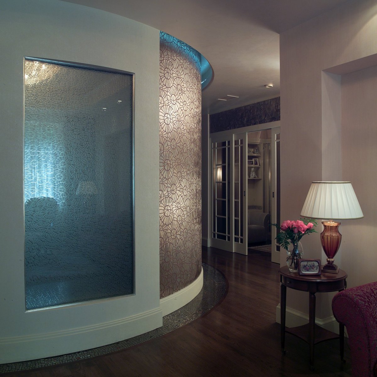 Круглые стены в интерьере