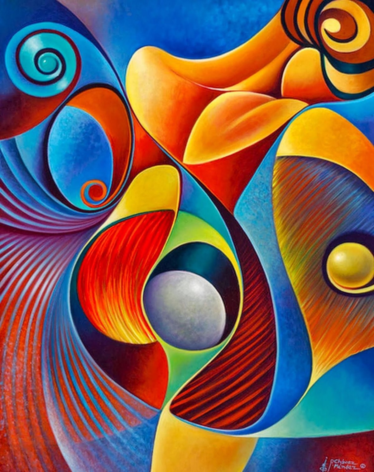 Рикардо Чавес Мендес абстракционизм