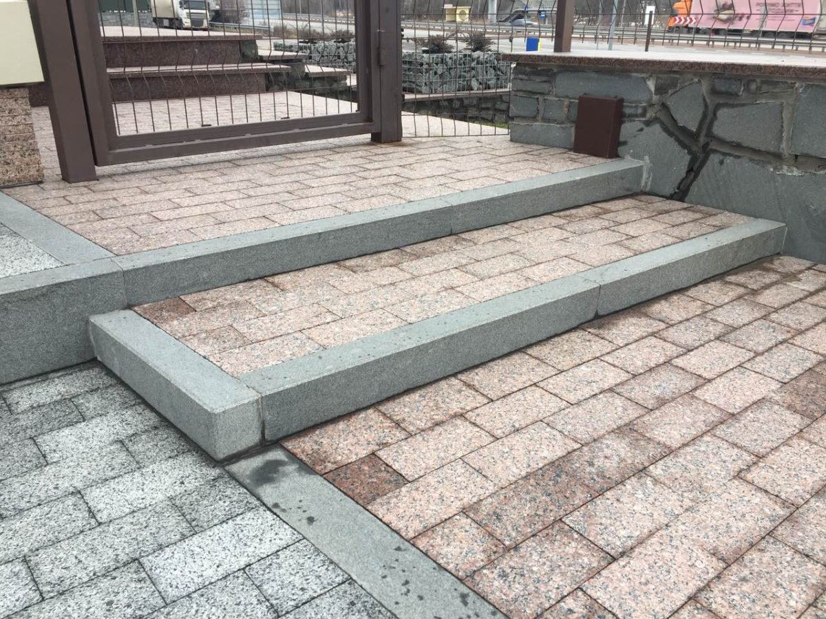 Ступеньки из тротуарной плитки