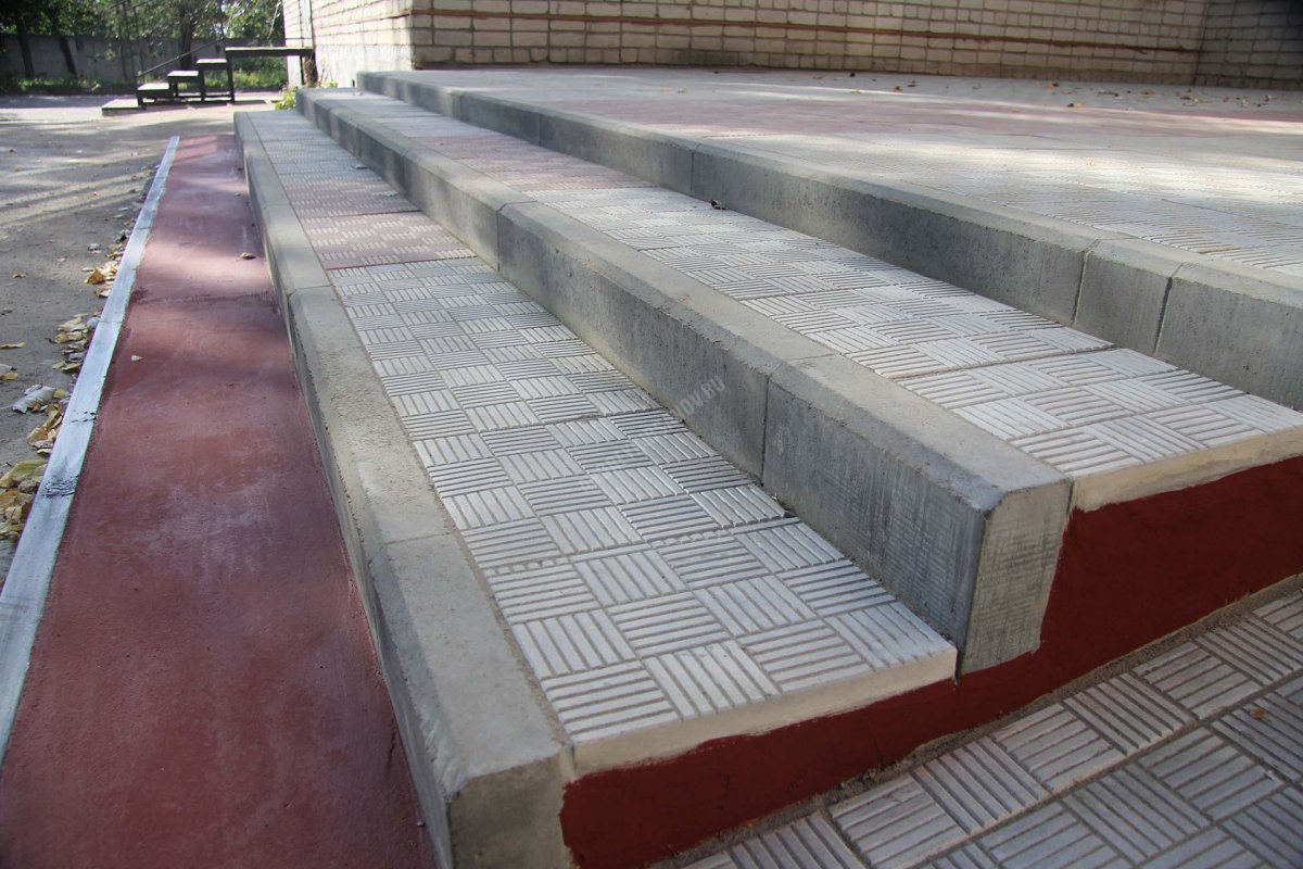 Крыльцо из плитки