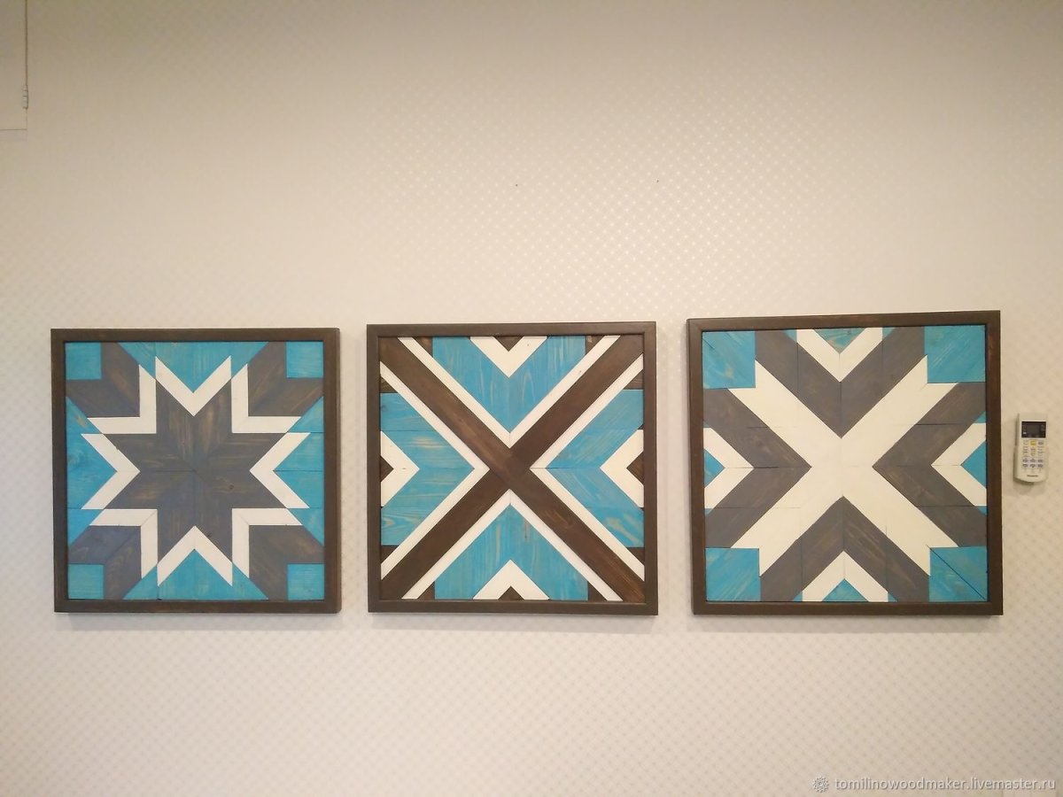 Деревянное панно