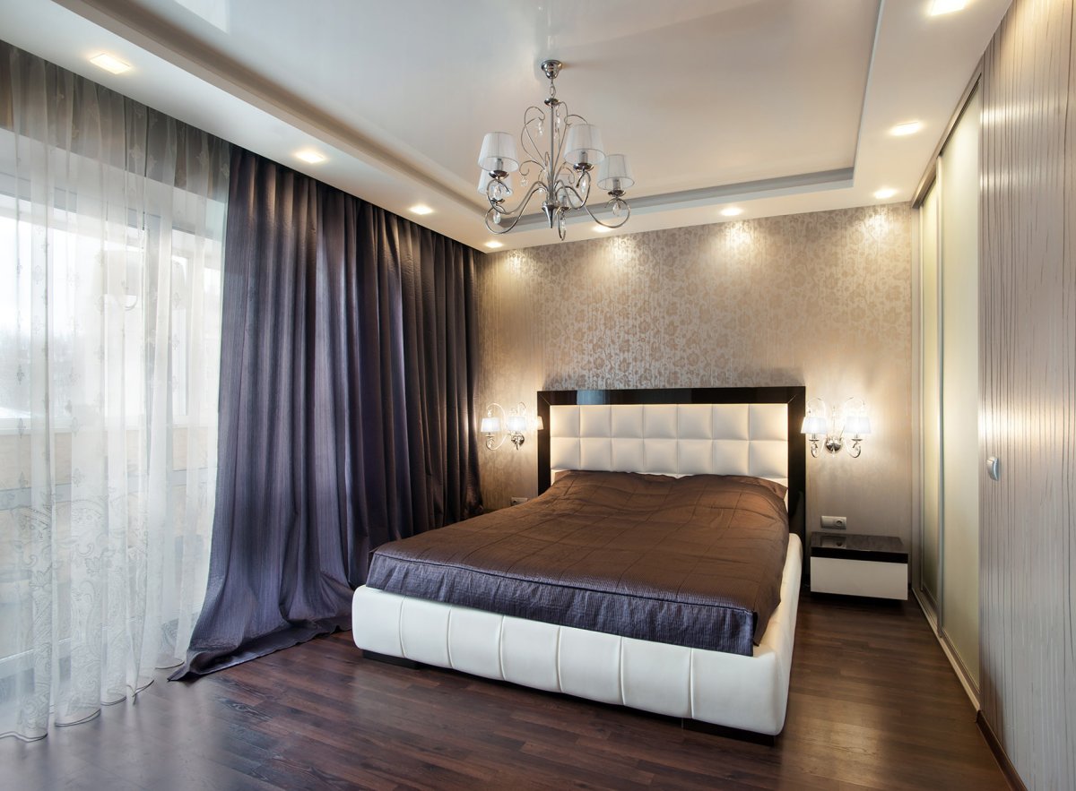 Интерьер маленькой спальни 11м2