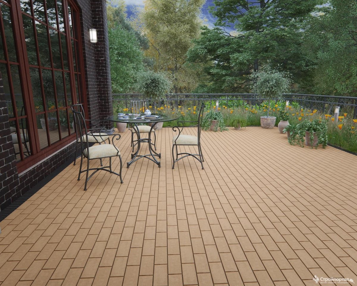 Тротуарная плитка клинкер 20