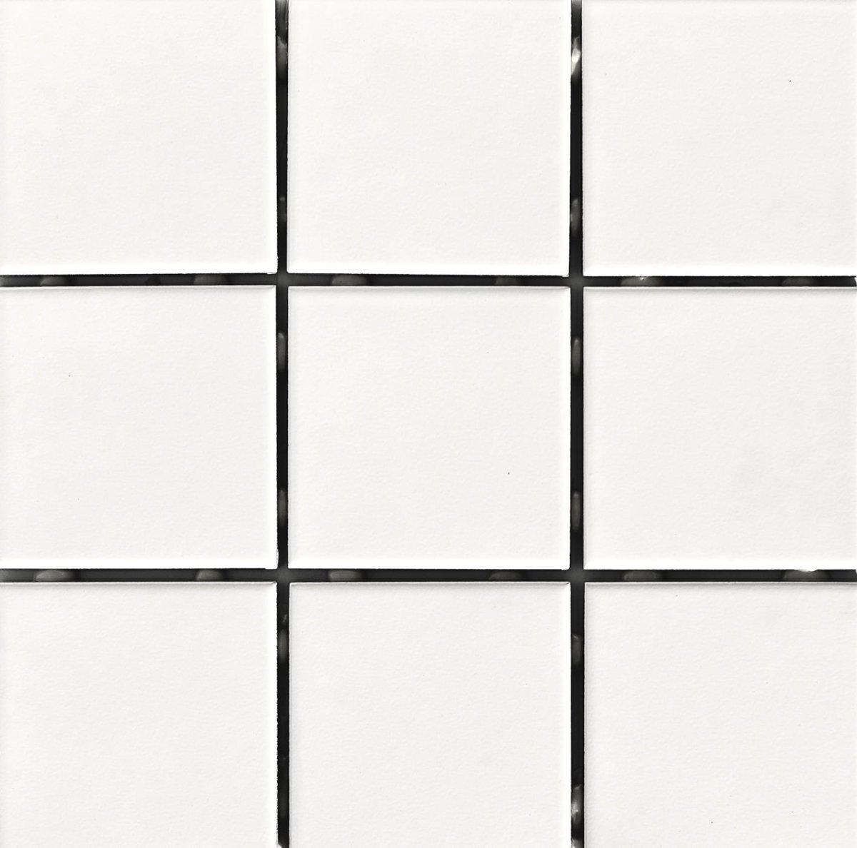 Мозаика керамическая 26,4х30,6х0,6 Medina White, глянцевая белая матовая