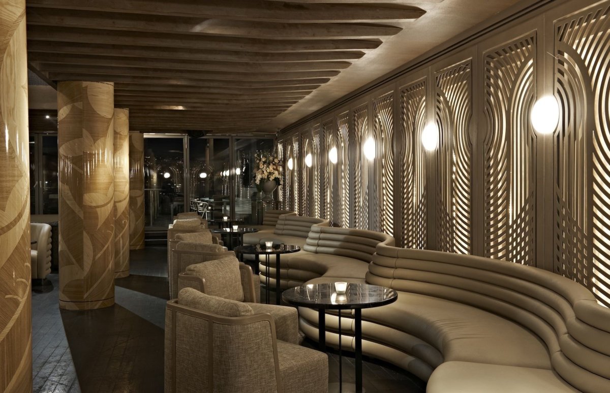 Кафе в стиле арт деко