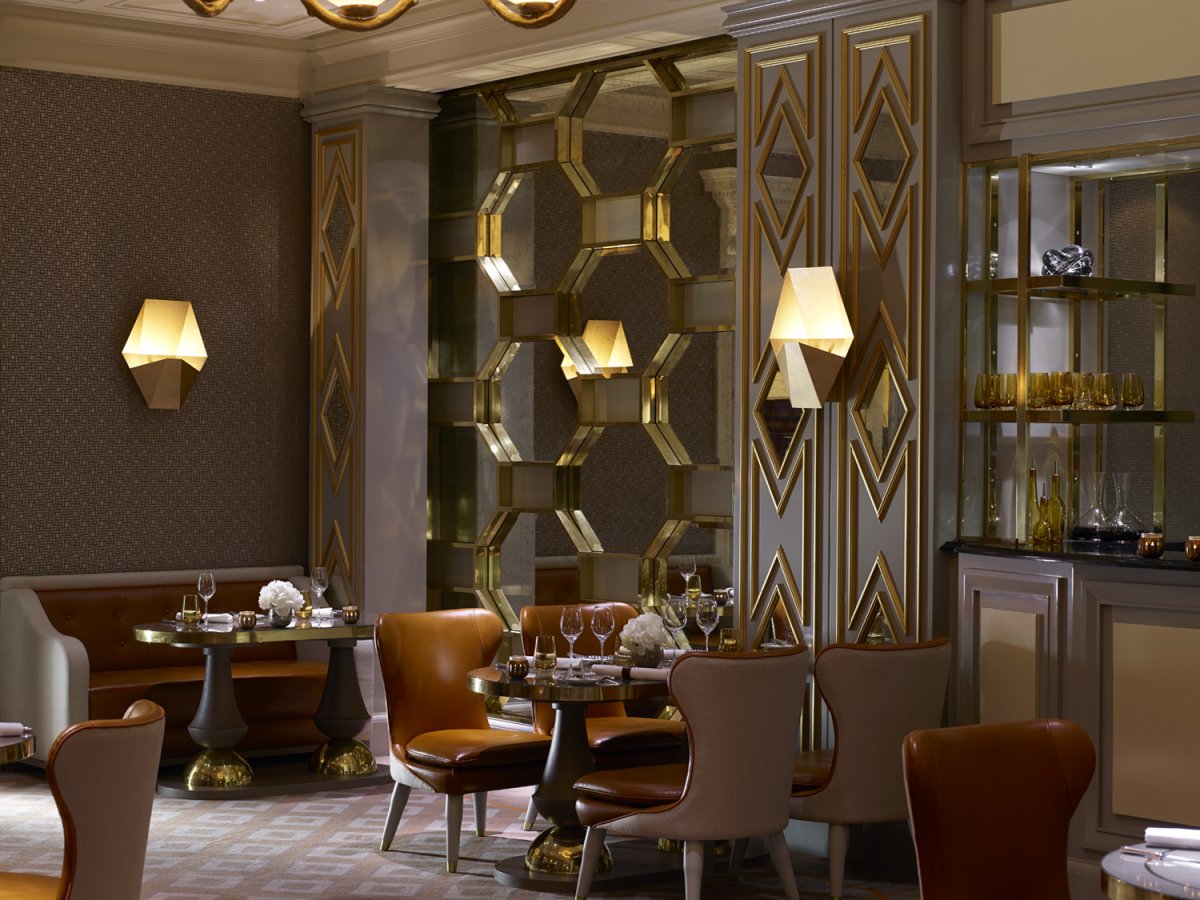 Ресторан интерьер арт деко
