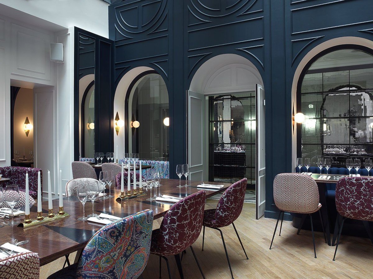 Кафе в стиле арт деко