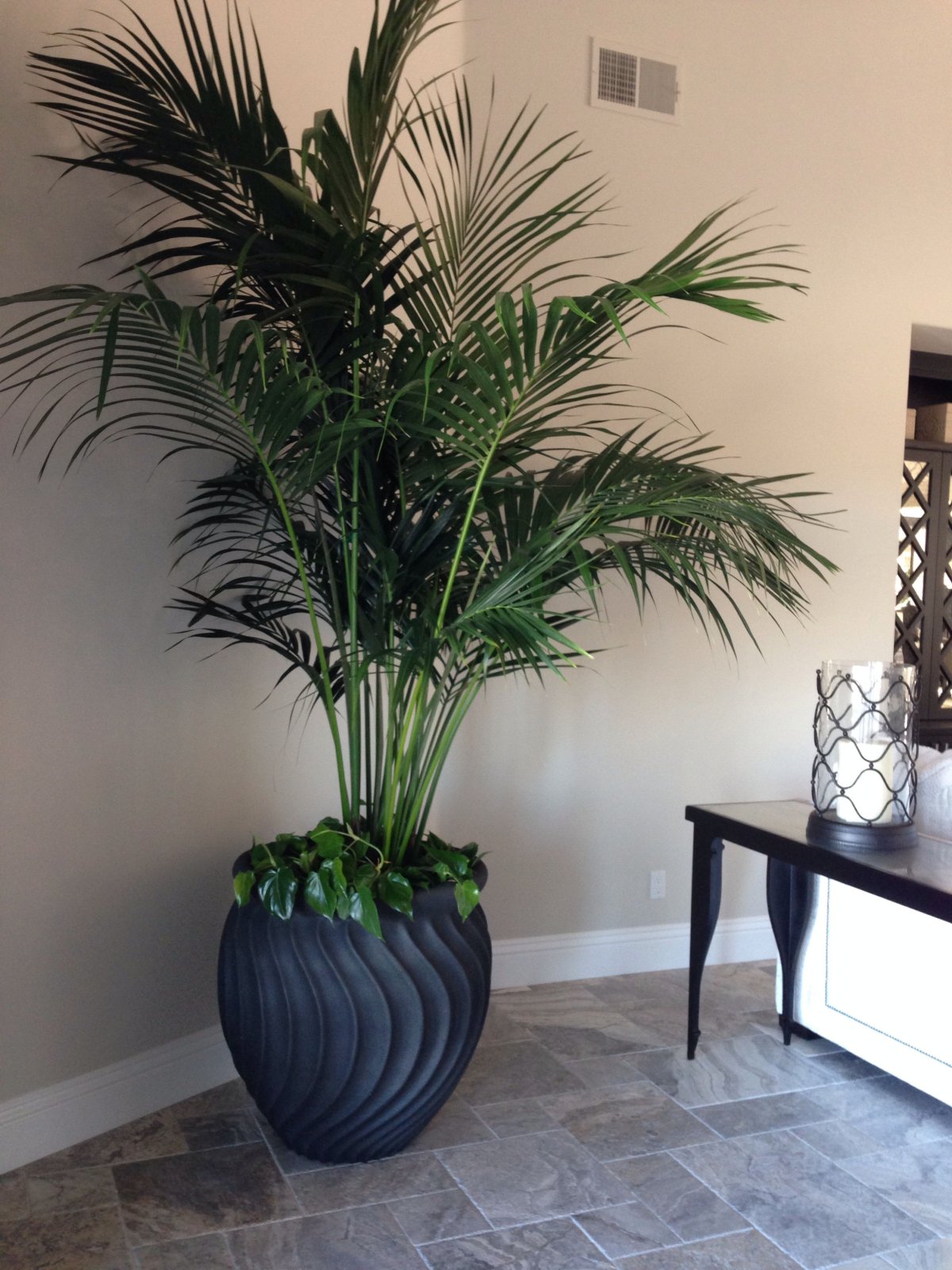 Тропический принт в интерьере