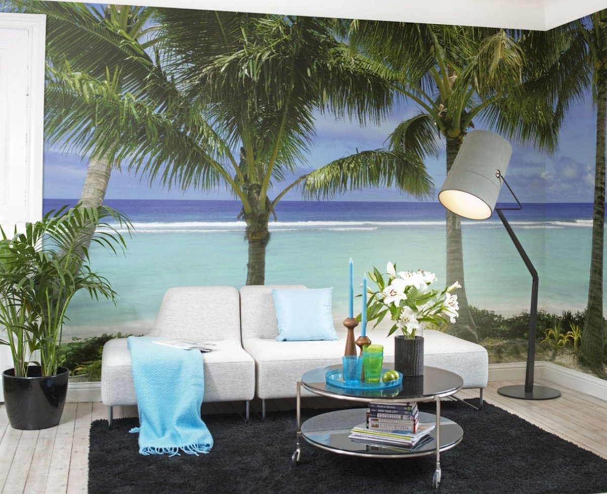 Пальма в интерьере