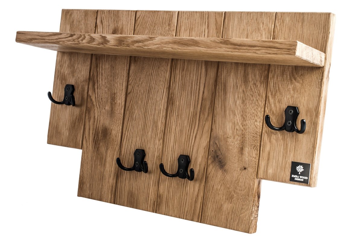 Полка металл вешалка черный 108см