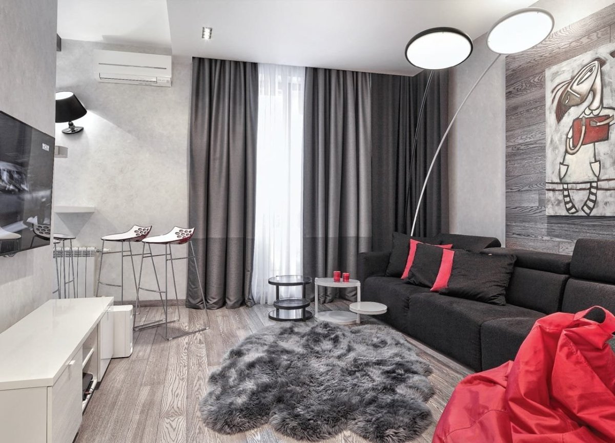 Студия из однокомнатной хрущевки 30 кв.м