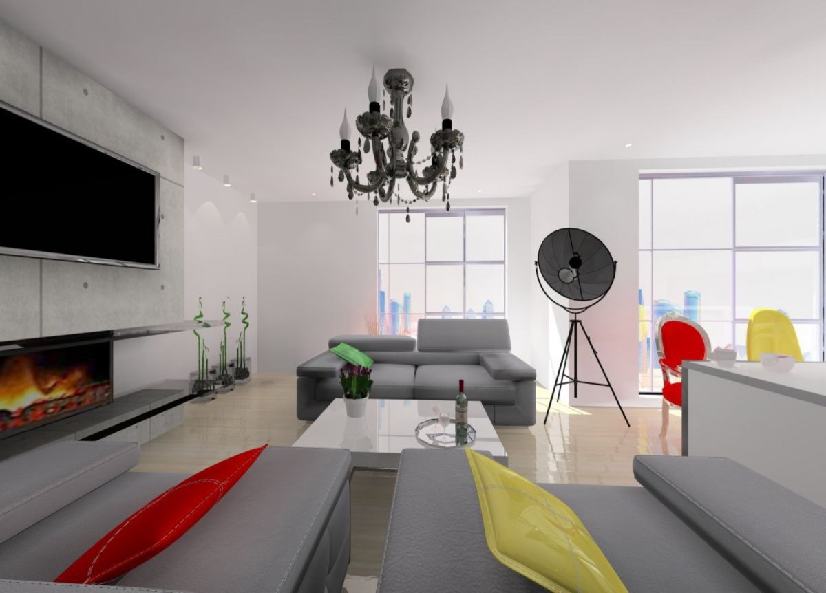 Декор маленькой квартиры