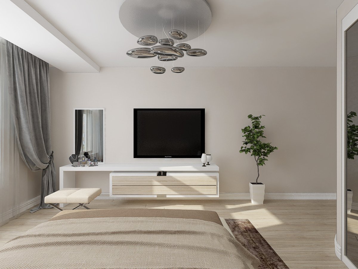 Телевизор в современном интерьере