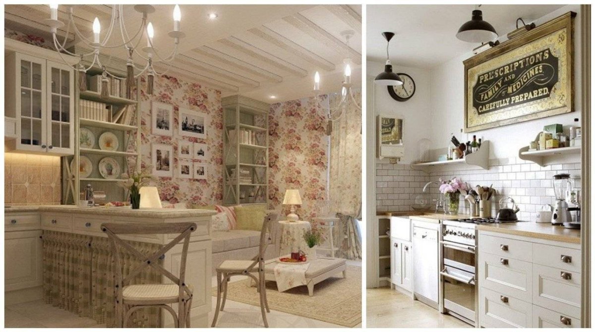 Кухня из икеа Прованс