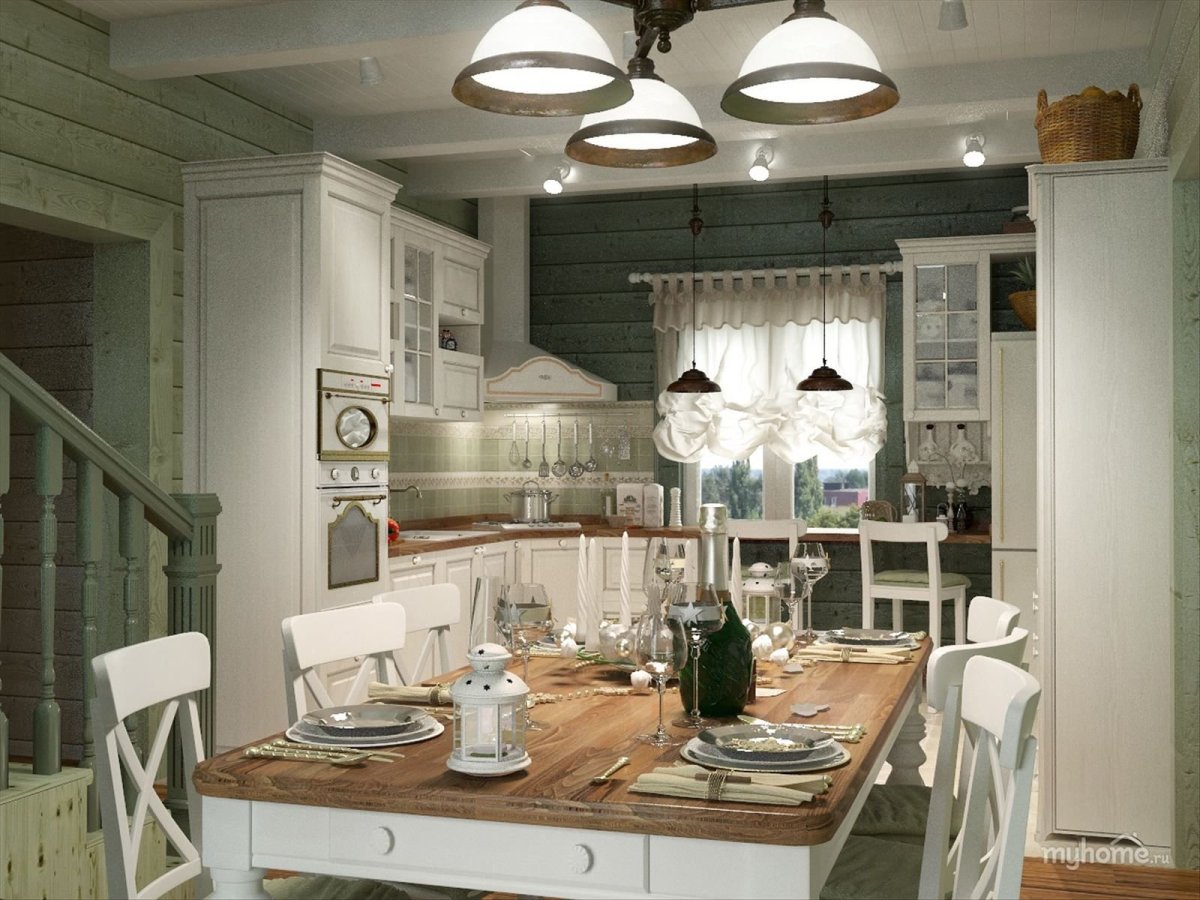 Кухня в стиле Прованс икеа