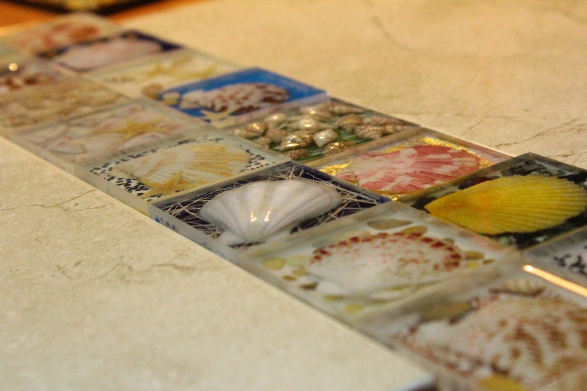 Мозаика из эпоксидной смолы