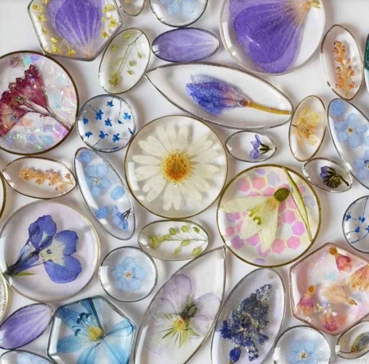 Украшения из эпоксидной смолы