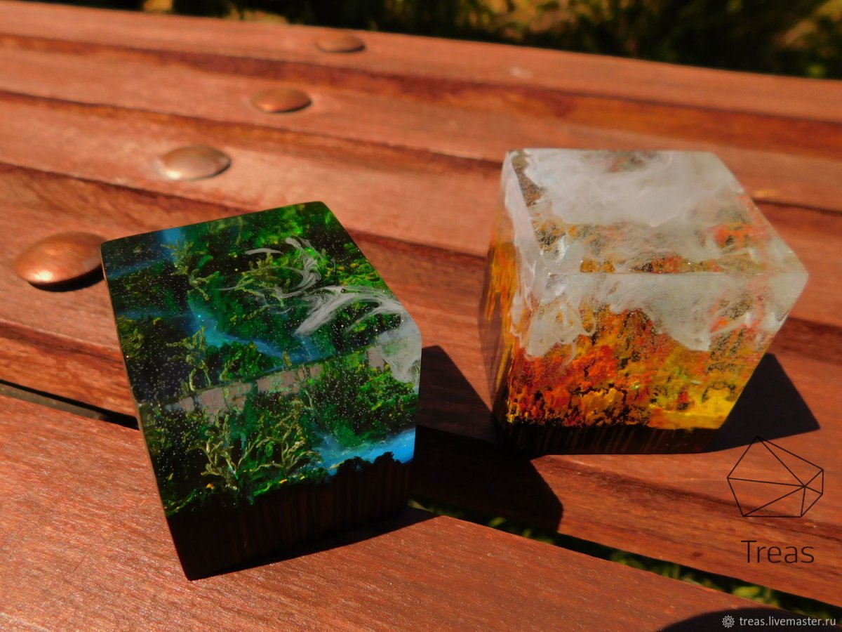 Эпоксидная смола и дерево