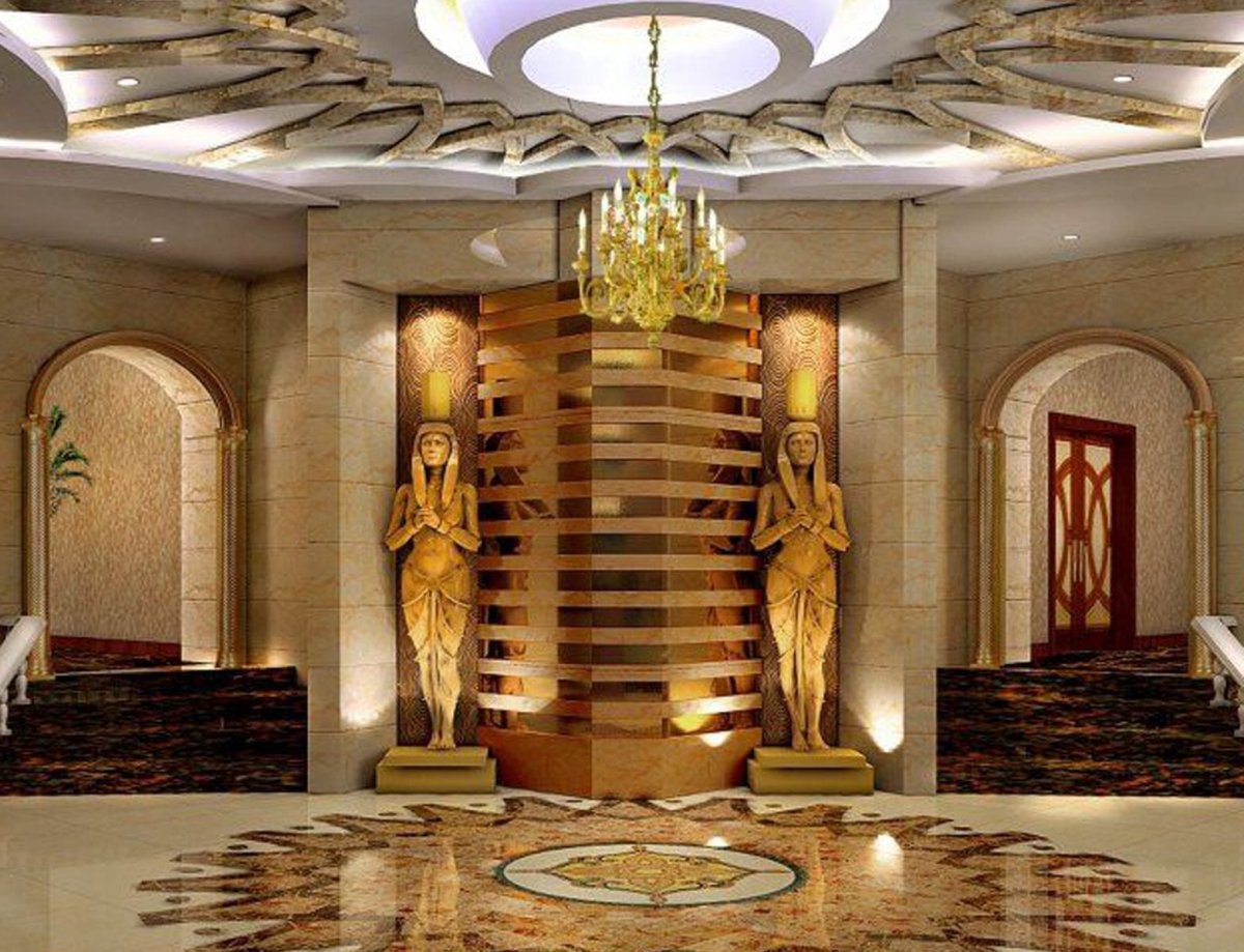 Фреска в египетском стиле