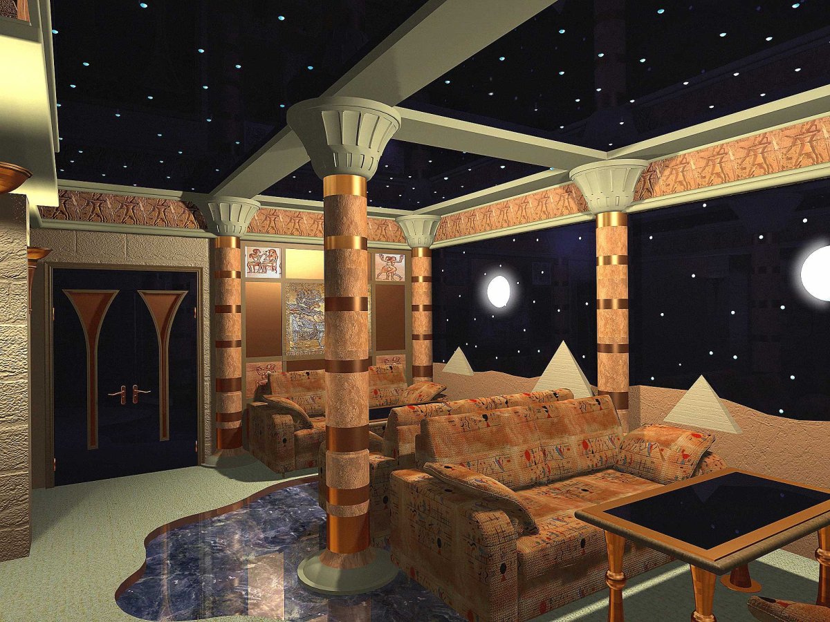 Мебель в египетском стиле