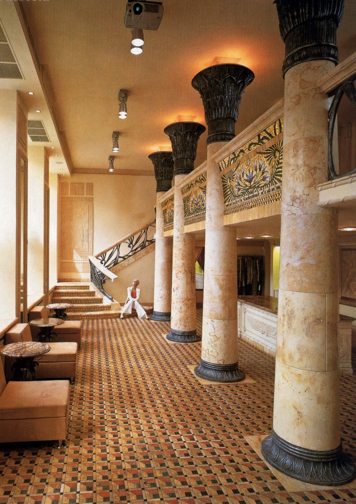 Декор в египетском стиле