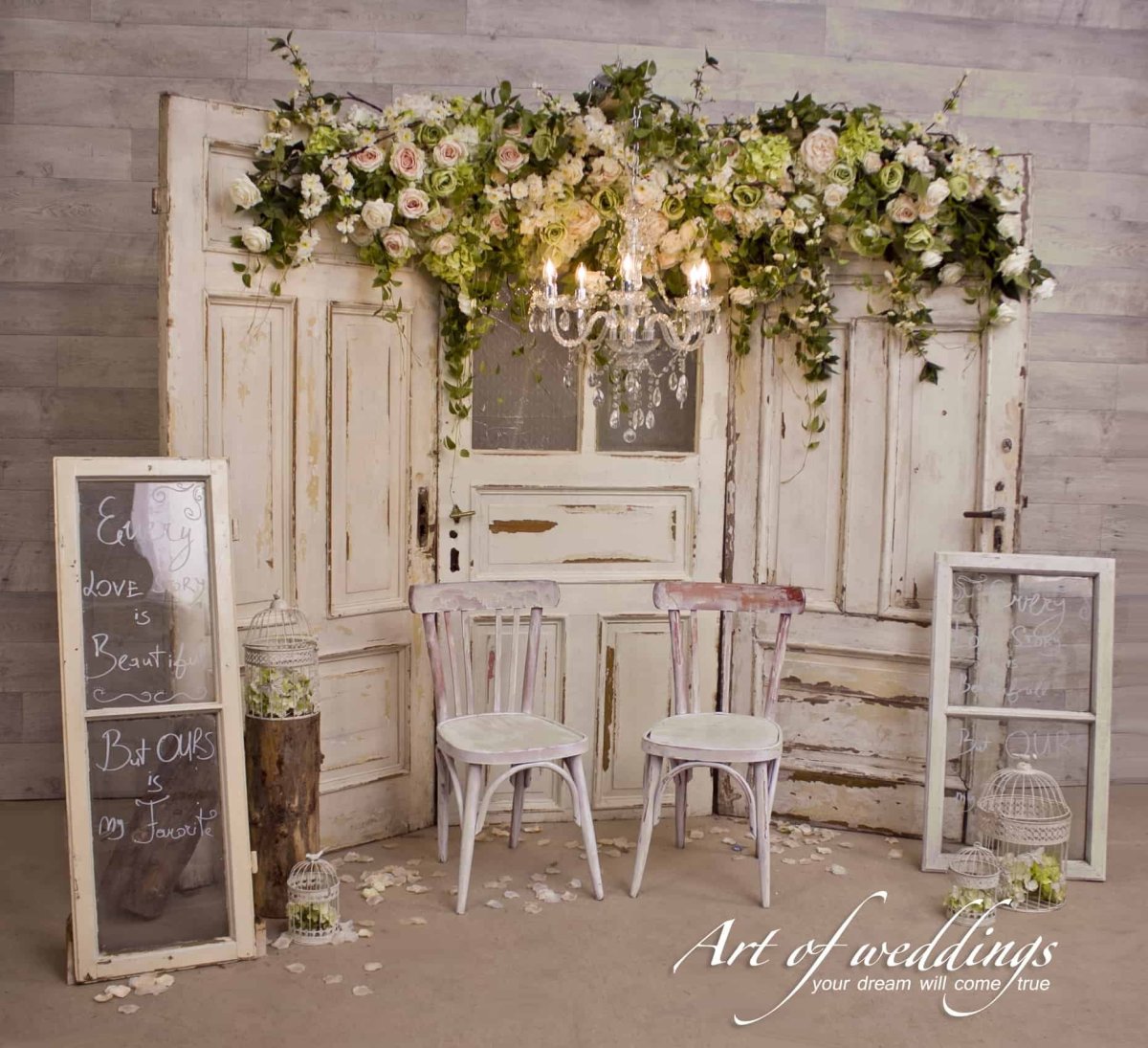 Фотозона в стиле Прованс