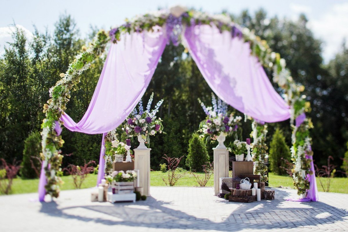 Свадебная арка Прованс