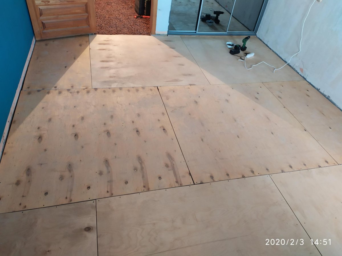 Фанера чистовой пол